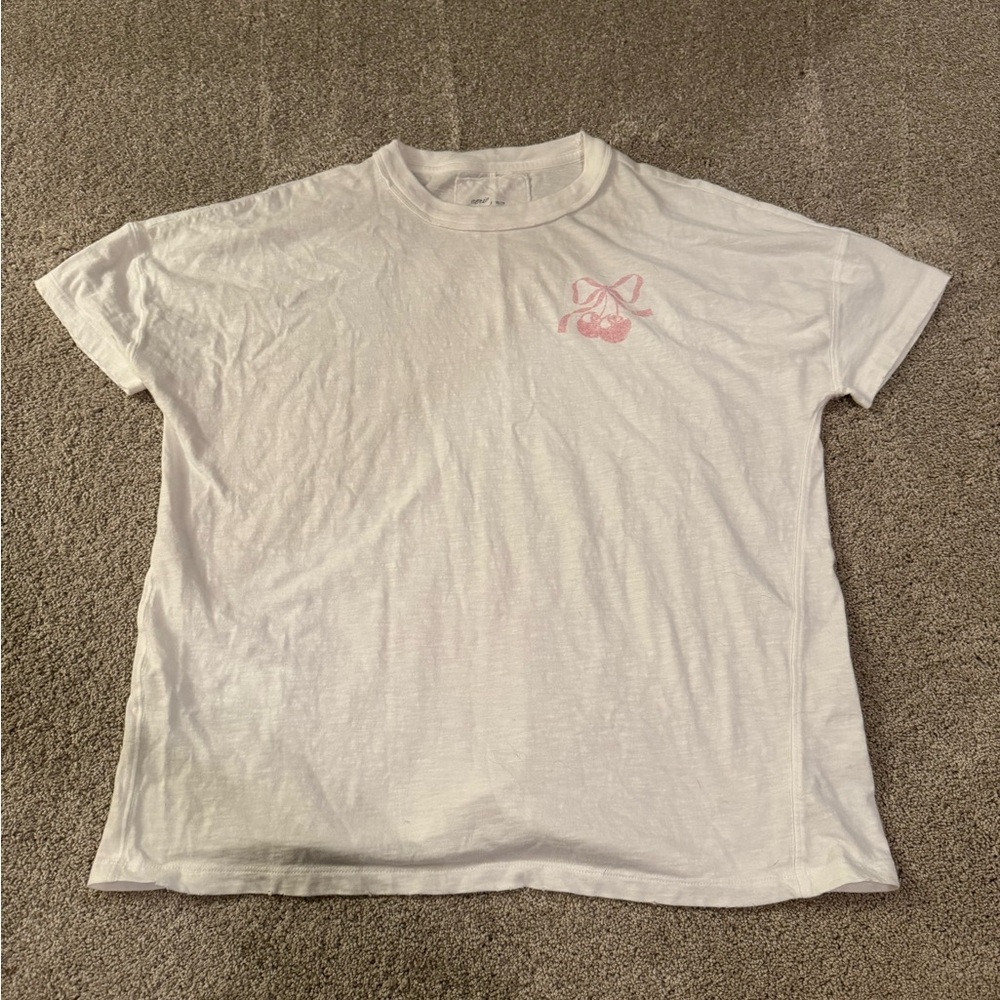 Aerie Cherry Graphic Tee – XS